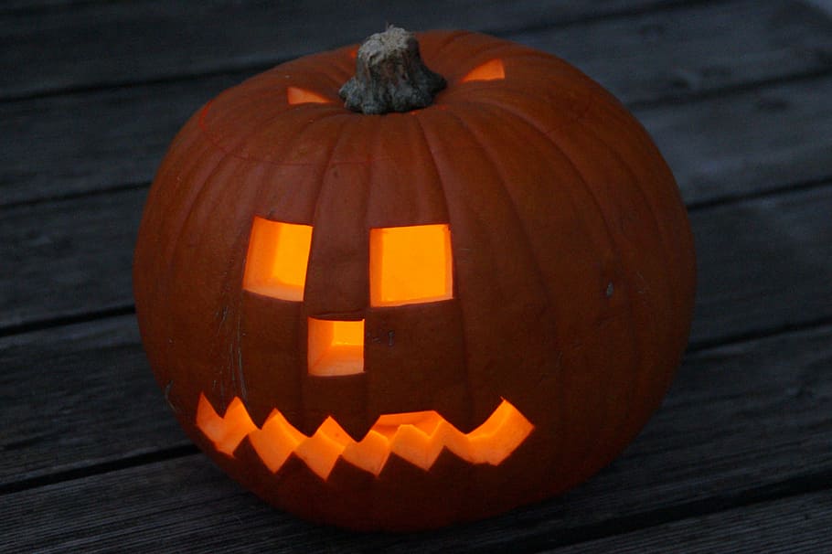 pumpkin, halloween, pumpkin face, face, fash, jack o'lantern, pumpkin ghost, autumn, decoration, fun, children