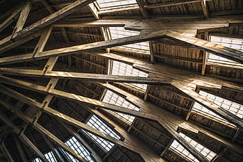 podrobnosti, střecha, dřevěný, budova, chatham, historický, loděnice, architektonický, historické loděnice chatham, kent, Anglie
