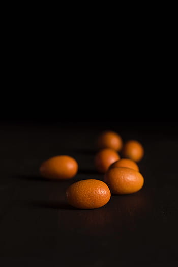 mini mandarines, mandarines, citrus, dark, fruit, mandarin, mandarine, mini, orange, small, close-up