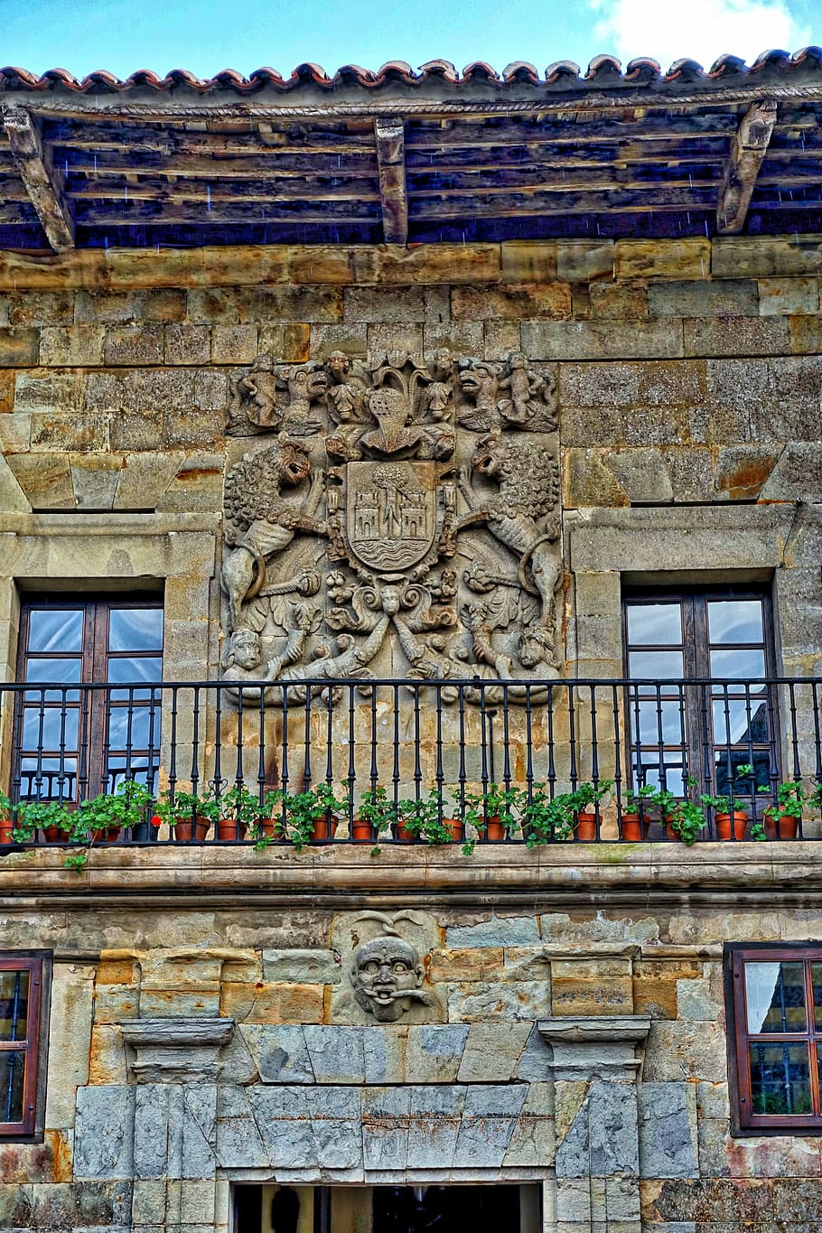 motiv, kámen, balkón, design, vnější, budova, umělecký, architektonický, dekorativní, architektura, Dějiny