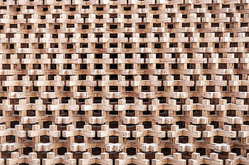 untitled, wood, brown, symmetry, collection, bricks, cross, cuts, backgrounds, pattern, material