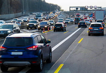 auta na silnici, dopravní zácpa, vozidel, Dálnice, auto, provoz, džem, řídit, auto had, silný provoz, cestovat