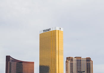 trump concrete building, architecture, building, infrastructure, sky, skyscraper, tower, city, skyline, urban, built Structure