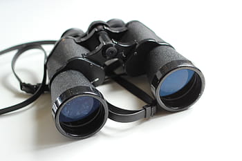 schwarzes fernglas, Fernglas, alt, Antiquität, Ausrüstung, Weiß, Spion, Ferngläser, sehen, beobachten, Objektiv - optisches Instrument
