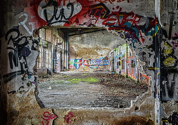 makro záběr fotografie, graffiti zeď, ztracená místa, zeď, pforphoto, graffiti, mastný, pouliční umění, nálada, rozpad, zlomený