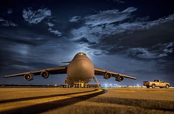 fotografie, letoun, pickup, modrý, nebe, letadlo, proud, letecká základna, letiště, boeing c-17 globemaster iii, c-17