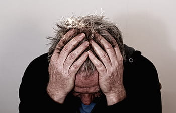 man, frustratie gebaar, alleen, alleen zijn, archetype, archetypes, uitdrukking, burnout, uitgeput, depressie, dramatisch
