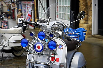 vespa, scooter, motocicleta, veículo, ícone, urbano, itália, clássico, rua, moto, estilo