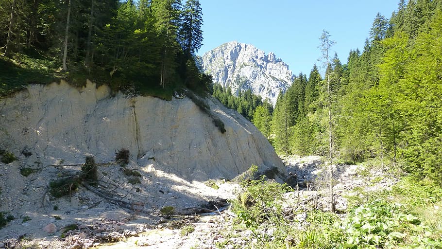 tyrol, sababurg austria, kölle tip, mountains, torrent, natural