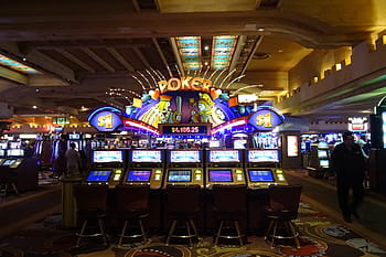 poker makineleri, içeride, bina, kumarhane, Las Vegas, Kent, mimari, tema, bulvar, şerit, eğlence