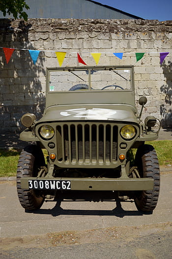 jeep willys, vehicle, military, car, former, retro, khaki, army