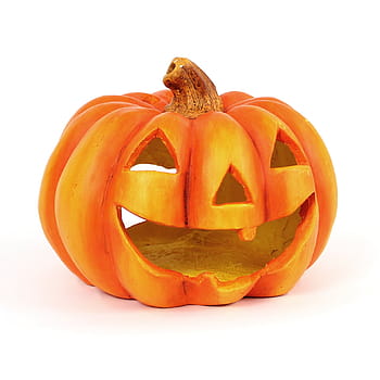 orange jack-'o-lantern, pumpkin, helloween, deco, decoration, decorative items, decorative, garden