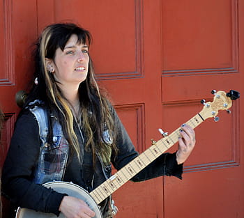 Banjo, Musician, Portrait, Music, instrument, musical, concert, acoustic, sound, string, guitar