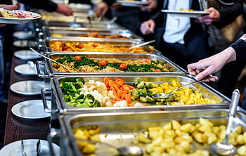 grigio, inossidabile, scaldavivande in acciaio, ristorazione, buffet, cenare, cena, pranzo, cibo, celebrazione, festa