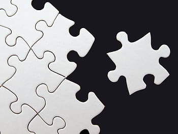 white puzzles, puzzle, match, fit, missing, hole, blank, play, task, employment, insert