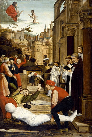 scoppio, peste, pavia, Italia, arte, pittura, persone, dominio pubblico, arte e intrattenimento, arte visiva, concetti e idee