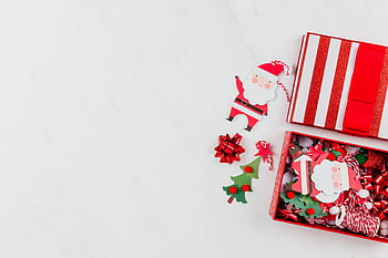 background natal, ruang copy, xmas, dekorasi, marmer, marmer putih, hadiah, salinan, liburan, merah, kosong
