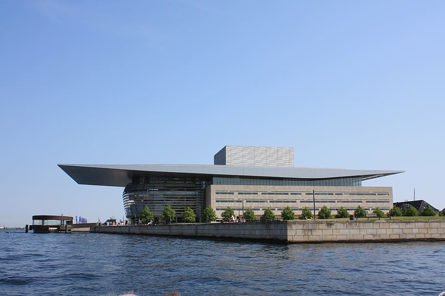 královská švédská opera, dům opery, dánská národní opera, Dánsko, Kodaň, Skandinávie, Zajímavosti
