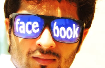 muž, černým rámem, modrý, objektiv, tónovaný, facebook tisknout sluneční brýle, muž v černém, zarámovaný, Facebook, vytisknout, sluneční brýle