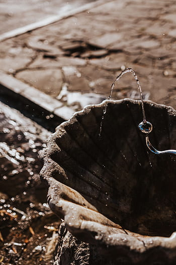 verano, agua, caliente, calle, Europa, vacaciones, bulgaria, Nessebar, balcan, fuente de agua potable, agua del grifo