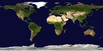 ilustrace mapa světa, Země, nasa, mapa, den, oceán, led