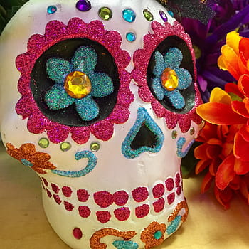 calavera decor, calavera, skull, day of the dead, dia de muertos, muertos, mexico, mexican