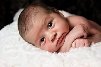 close-up photography, baby, white, textile, newborn baby, infant, cute, little, innocence, portrait, adorable