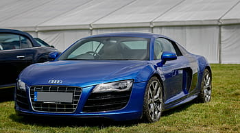 audi r8, audi, r8, v10, blue, supercar, modern, car, speed, drive, fast