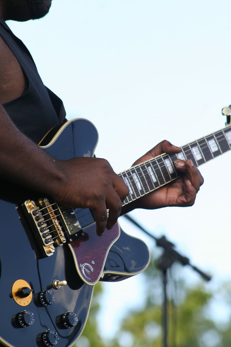 Concert, Guitar, Blues, Music, blues, music, playing, performance, player, musician, live, stage