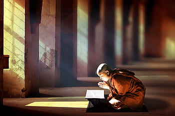 Theravada-Buddhismus, Anfänger, Samanera, Kloster, religiös, Buddhist, Religion, Gesang, Glauben, Mönch, Menschen