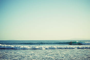 sea waves, splashing, shore, sea, waves, raging, daytime, surfing, surfer, water, ocean
