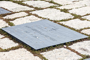 Jfk, Kennedy, Gravestone, Marker, Stone, marble, granite, cemetery, arlington, america, usa