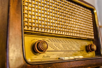 selective, focus photography, vintage, transistor radio, radio, antique, nostalgia, radio device, old, tube radio, retro