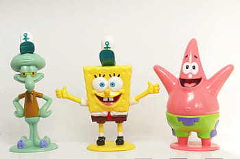 squidward, spongebob, Squidward, Spongebob, spongebob squarepants, patrick starfish, toys, cartoons, cartoon characters, character, cute, happy