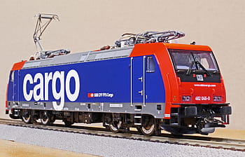 locomotiva elettrica, modello, scala h0, SBB-cargo, merci treno locomotiva, br482, Br 482, SBB, CFF, FFS, Svizzera