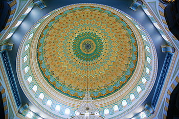 cami, kupole, architektura, islám, náboženství, cestovat, Krásná, město, budova, ornament, výzdoba