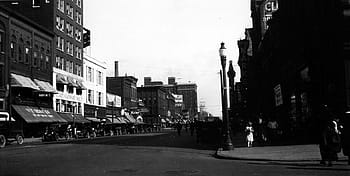 9th, early, 1920s, State, Streets, downtown Erie, Pennsylvania, 9th streets, buildings, downtown, erie