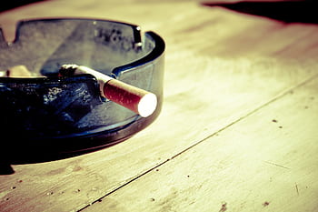 cigarette, smoking, smoke, ash, cigarette end, nicotine, tobacco, unhealthy, stub, tilt, ashtray