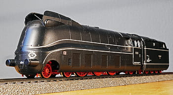 nero, rosso, treno giocattolo, locomotiva a vapore, modello, linea corrente, pannello, br 01-10, modellismo ferroviario, scala h0, passatempo