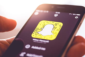 snapcode, Snapchat, App, Ghost, Logo, iPhone, negócios, fb, mãos, login, marketing