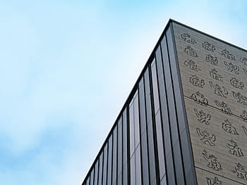 épület, távlati, város, külső, sarok, városi, nappal, ég, szerkezet, építészet, épülethomlokzat