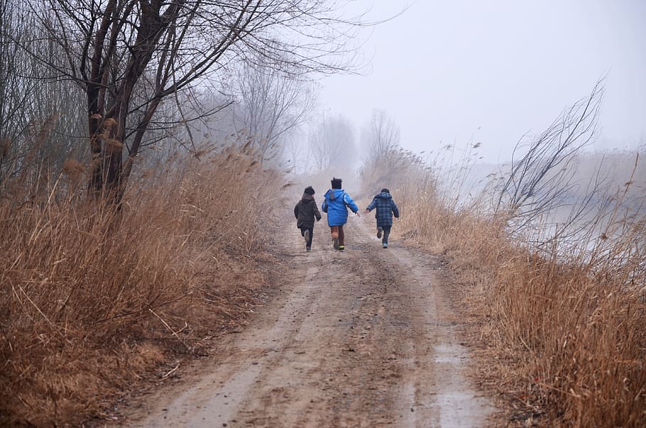 yellow river, wetlands, childlike