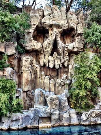 Tengkorak, Las Vegas, Bajak Laut, Batu, vegas, pulau harta, Tempat terkenal, Kamboja, angkor, patung, asia