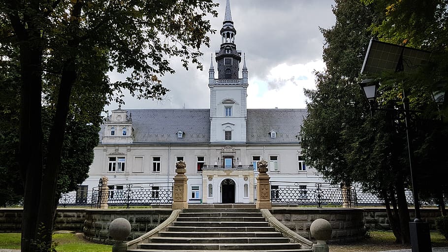 hrad, palác, architektura, budova, historický, krajina, věž, cestovní ruch, Dějiny, středověké, nebe