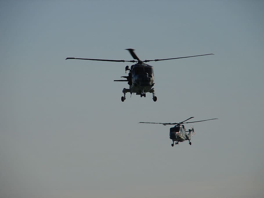 helikoptéra, letadlo, armáda, obrana, vojenský, obrana, létající, silueta, přeprava, voda, venku