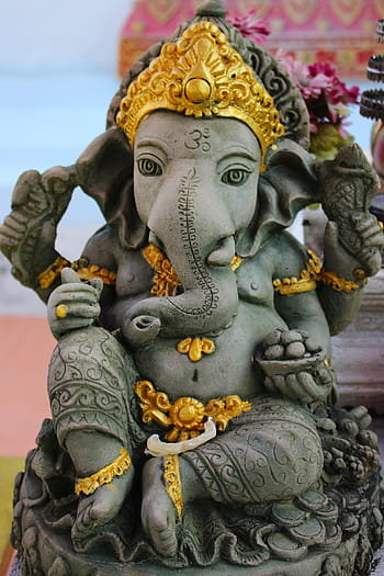 ganesha figurine, statue, lord ganesha, religious, culture, religion, god, sculpture, hinduism, lord, idol