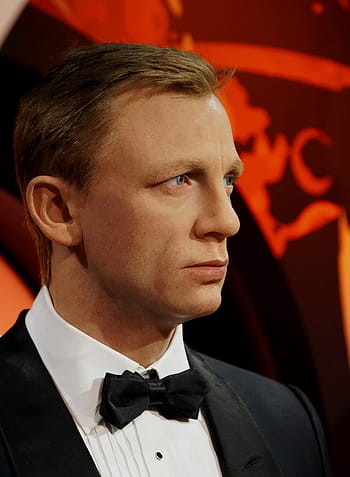 daniel, craig, daniel craig, james bond, pouto, 007, majestát, vosková figurka, výstava, portrét, tvář