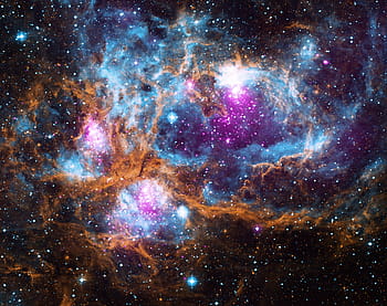 photo of galaxy, lobster nebula, ngc 6357, diffuse nebula, space, cosmos, universe, celestial, stars, lights, sky