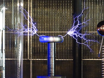light, sparks, base, flash, tesla coil, experiment, high voltage, experimental physics, demonstration, show, museum