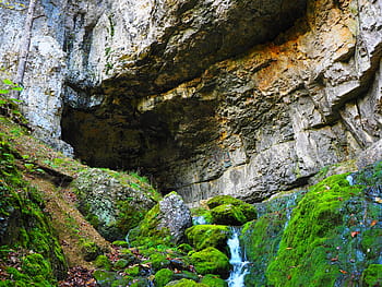 elsach, ποτάμι, σπήλαιο, falkensteiner σπηλιά, baden württemberg, σλαβικό λευκό, σοβαρό τραπέζι, κακό urach, σπηλιά νερού, καρστ, ενεργό σπήλαιο νερού